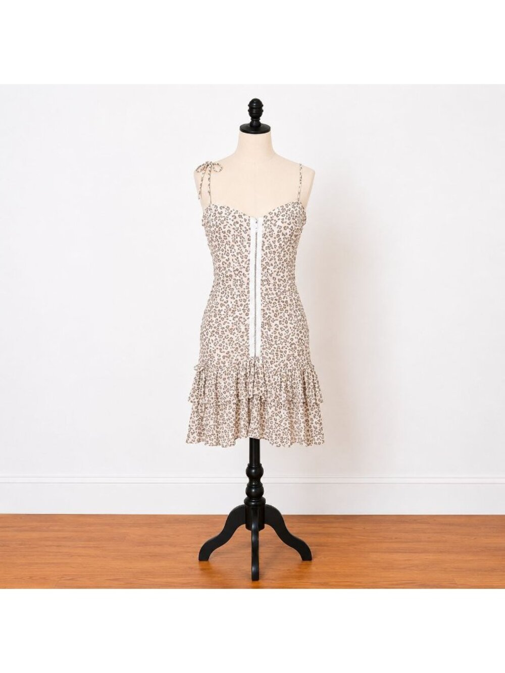 Skylar & Madison Silk Corset Mini Dress Floral Y2K Vintage Women's Dress Sklar M